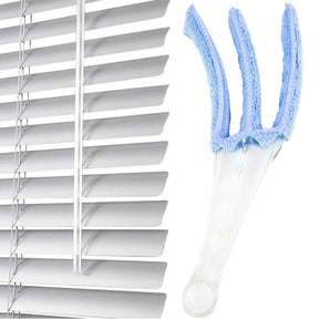 Zwipes Microfiber Mini-Blinds Duster - Clean 2 Slats at Once!