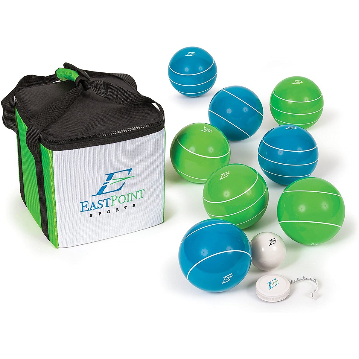 EastPoint Tournament Bocce Ball Set with Storage Travel Bag