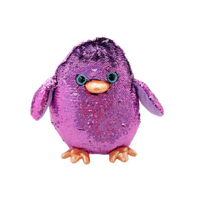 Gitzy 11” Plush Sequin Chicks – Color Changing & Pillowy Soft!