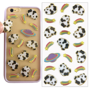Mrs. Grossman's Metallic Puffy Stickers – Style Tech Devices