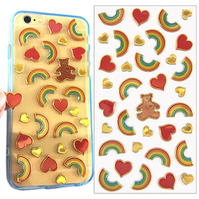 Mrs. Grossman's Metallic Puffy Stickers – Style Tech Devices