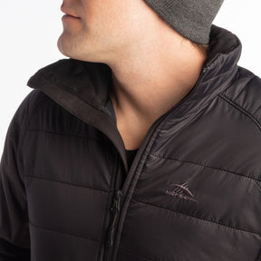 High Sierra Molo Men’s Insulated Zip Jacket – Water Resistant