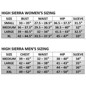 High Sierra Molo Men’s Insulated Zip Jacket – Water Resistant