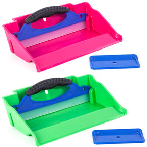 Mess Up Tray Wet/Dry Squeegee & Dustpan Set with Mounting Plate