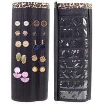 Jewelry Tower - Earring Display Converts to Compact Travel Roll