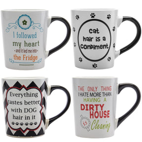 20oz Ceramic Coffee Mugs With Hilarious Sayings – Great Gift
