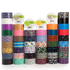 Patterned & Colored Duct Tape Roll By Simply Genius