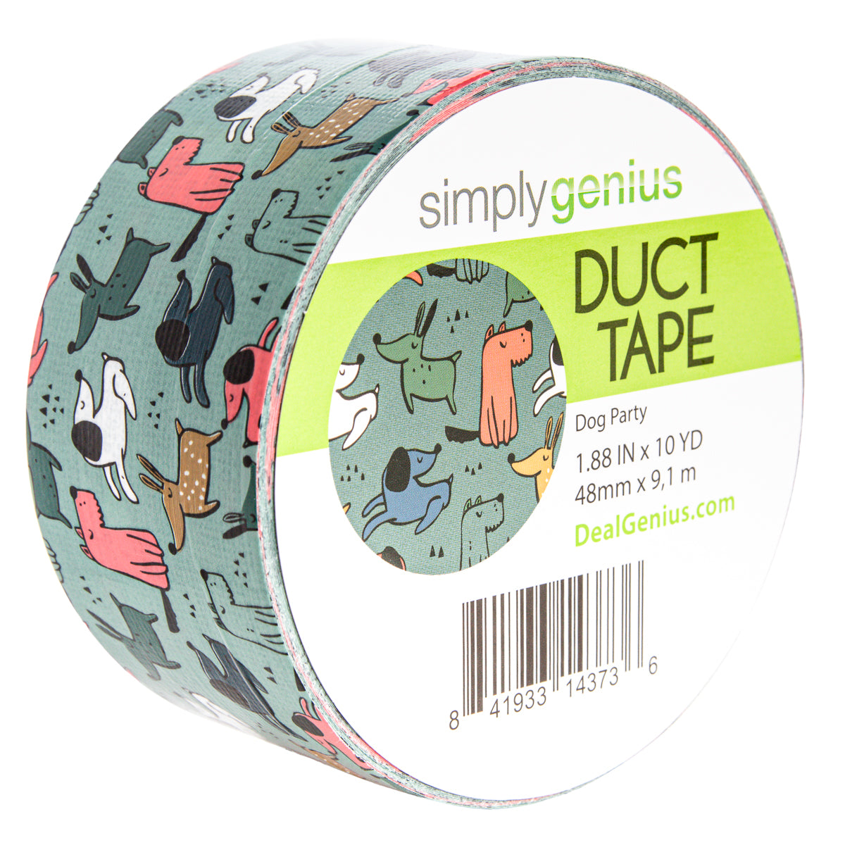 Simply Genius Duct Tape Roll Colors Patterns Craft Supplies Colored &  Patterned