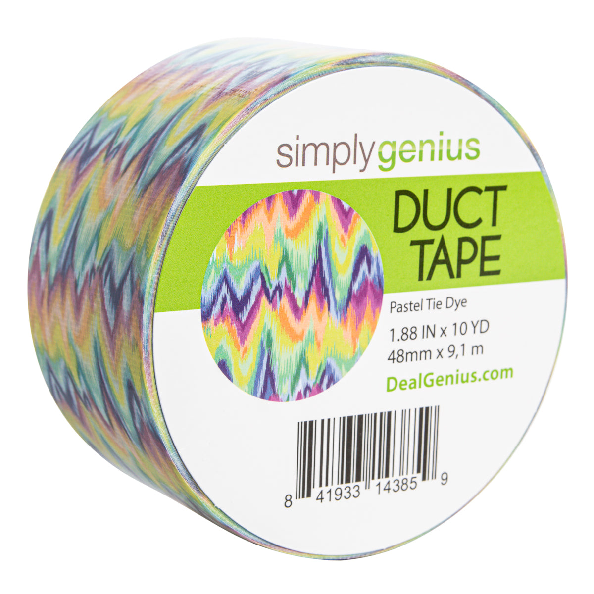 DT115 Simply Genius Pattern Duct Tape Heavy Duty - Craft Supplies