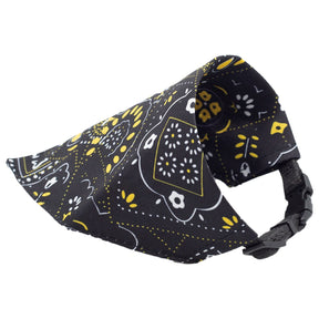 3pk Bandana Dog Collar Accessory – Classic Paisley Pet Bibs