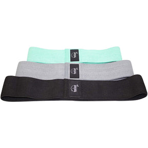 3pc Resistance Bands Set – 3 Sizes For Stretching, Strengthening