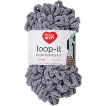 Red Heart 100% Polyester Loop-It 7oz #7 Yarn – Needs No Needle