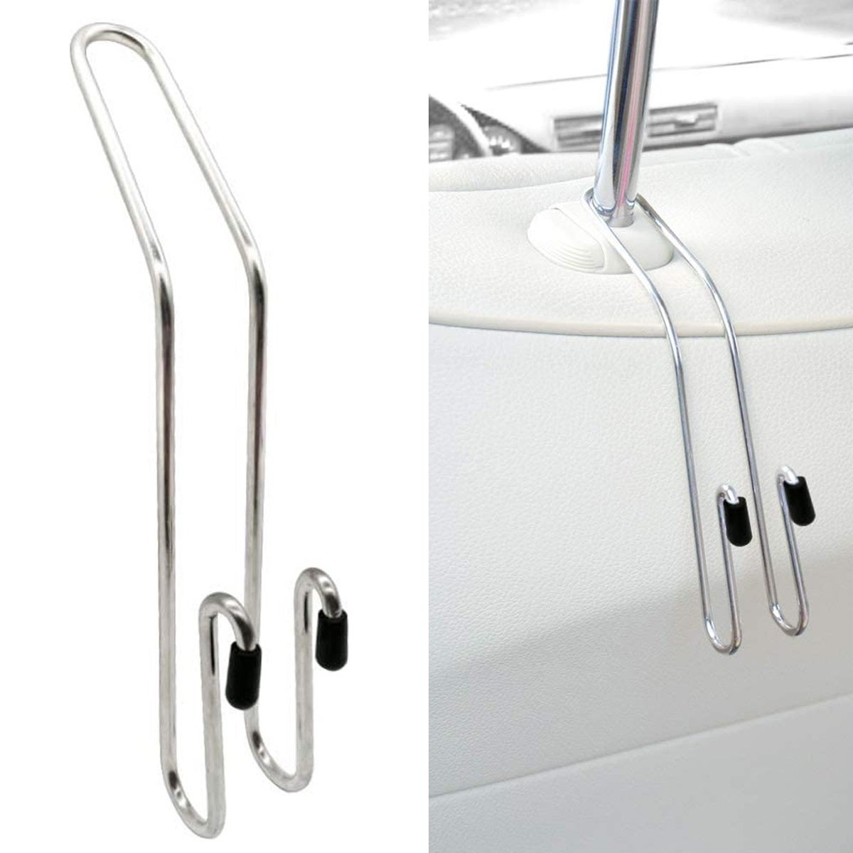 Automobile Headrest Hanger-Hook – Instant Car Storage Organizer