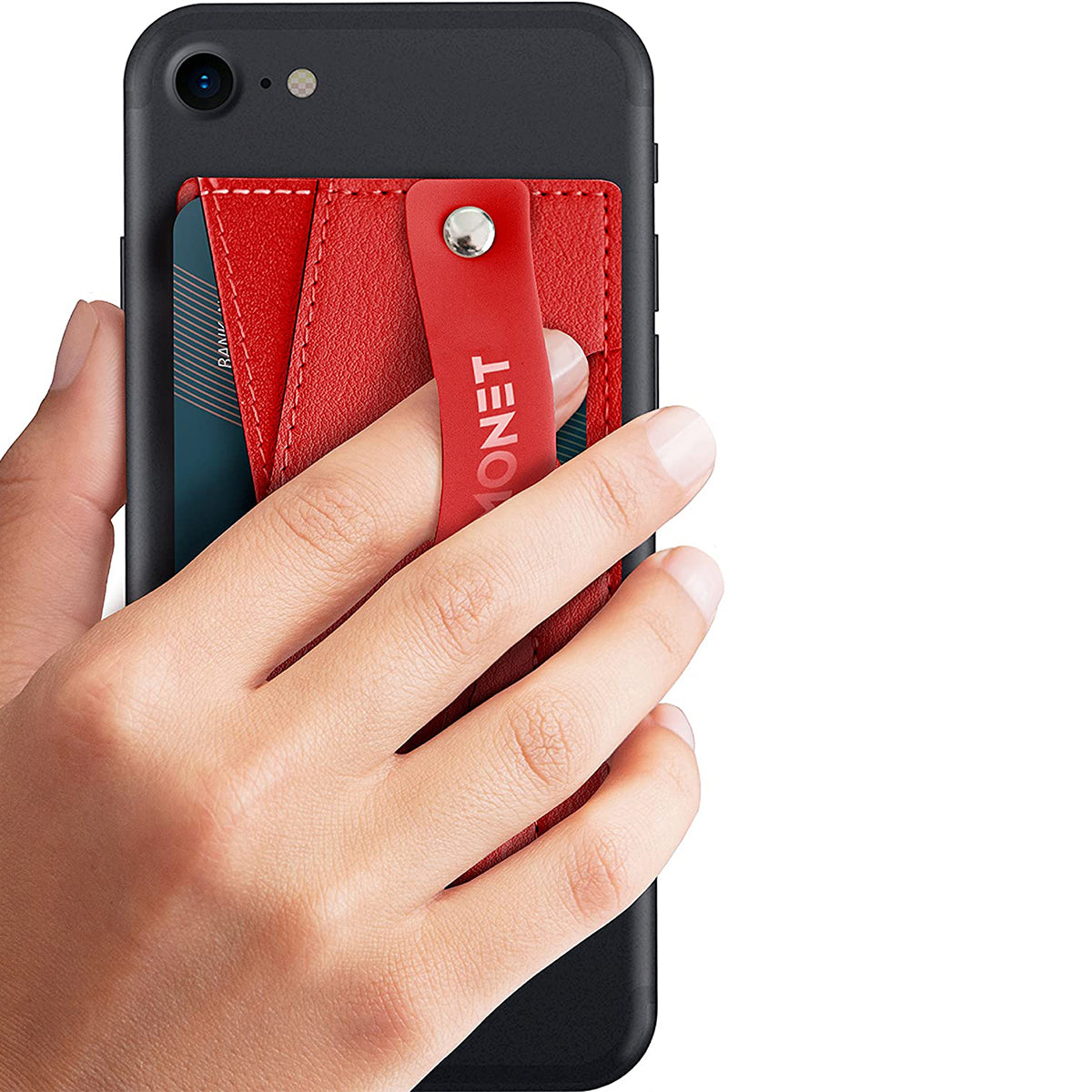 Monet Universal Phone Grip Wallet & Kickstand - RFID Blocking