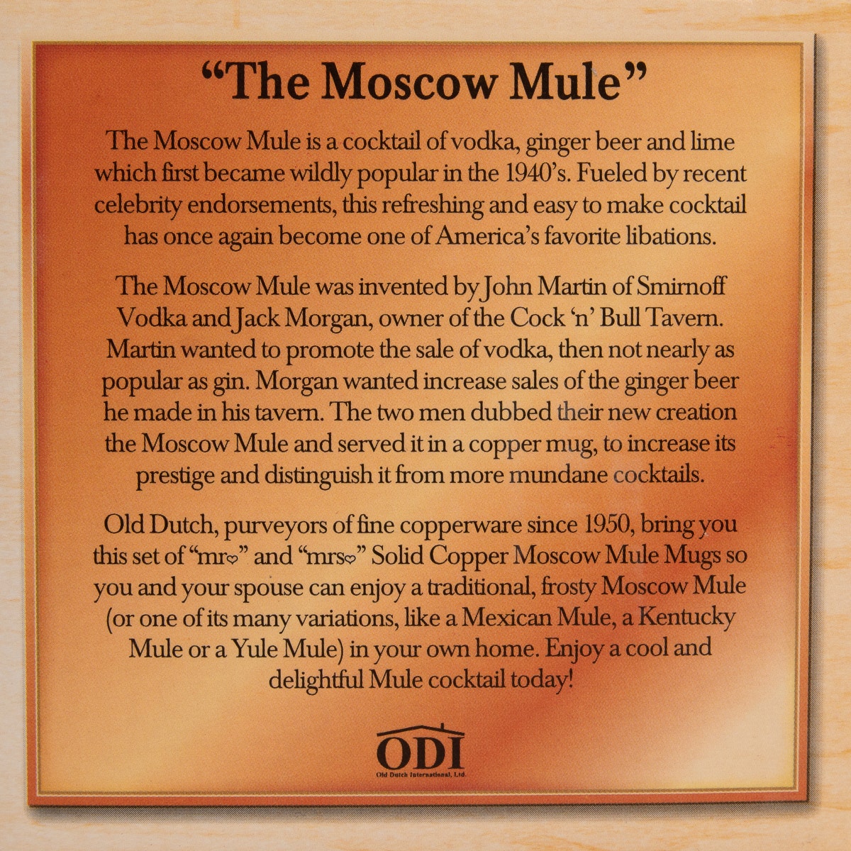 4 Brass Knuckle 20oz Nickel & Copper Moscow Mule Mugs By ODI