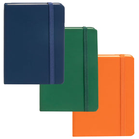 3pk Simply Genius 124pg Leatherette A6 Journal - 3.7” x 5.7"