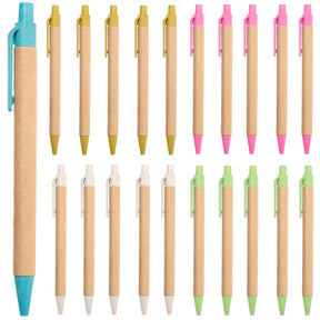 20pk Eco-Friendly Retractable Ballpoint Pens by Simply Genius