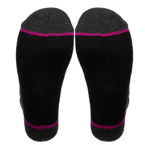 2pk Women’s Merino Wool Blend Socks - Heavyweight Hiking Crew