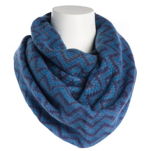 Women’s Winter Zig Zag Soft, Warm Infinity Scarf By Tickled Pink