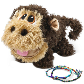 Scout The Baby Stuffies Monkey + 2 Friendship Bracelets