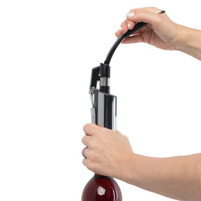 Automatic Lever Corkscrew Wine Bottle Opener By Trudeau