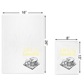 2pk Splash 100% Cotton Kitchen Towels - Fun Designs, Dry Humor!
