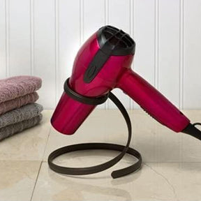 Ashley Countertop Hair Dryer Holder – Steel, Bronze Finish