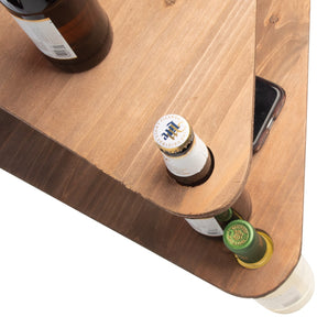 Tiered Triangular Make-a-Table Home Décor - Use Wine-Beer Bottles