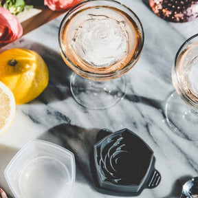 2pc Tovolo Rose Shaped Ice Molds – Elegant Cocktails & Drinks