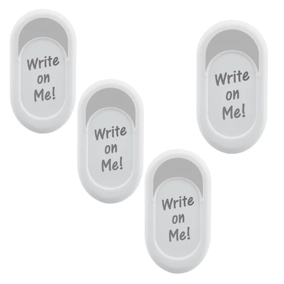 4pc Tovolo Magnetic Utility Clips – Dry Erase Surface For Writing
