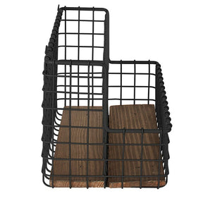 Spectrum Vintage File & Letter Holder – Wall Mount Or Countertop