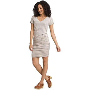 Prana Women’s Foundation T-Shirt Dress Pencil Skirt With Ruching