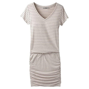 Prana Women’s Foundation T-Shirt Dress Pencil Skirt With Ruching