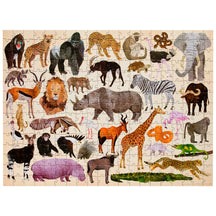 300pc Jigsaw Puzzle By Crocodile Creek - Thirty-Six Animal Series