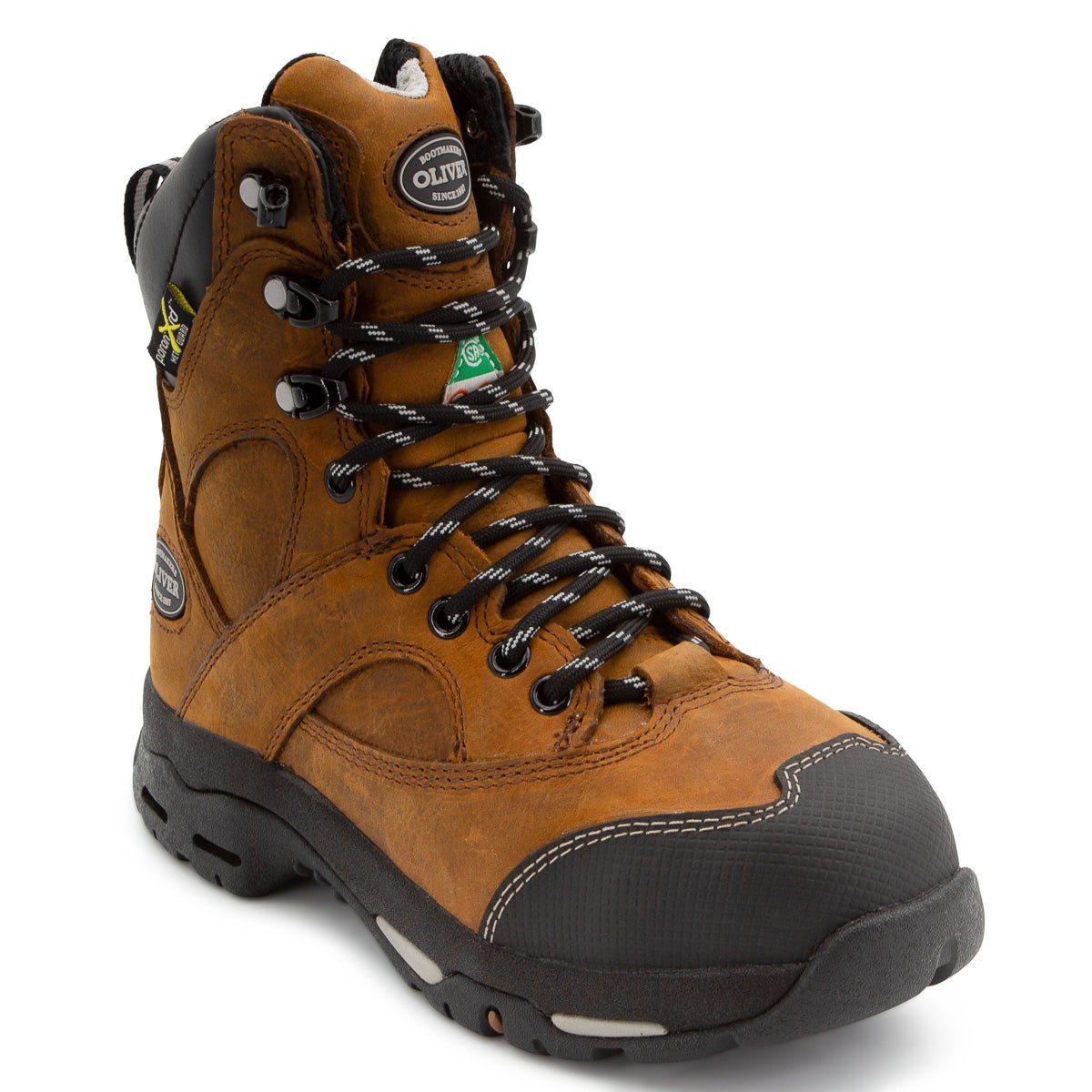 Oliver by Honeywell Leather Women's Steel Toe Work Boots