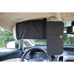 Add-On Sun Visor – Rotates To Block Sunlight, Hook & Loop Strap