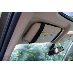 Add-On Sun Visor – Rotates To Block Sunlight, Hook & Loop Strap