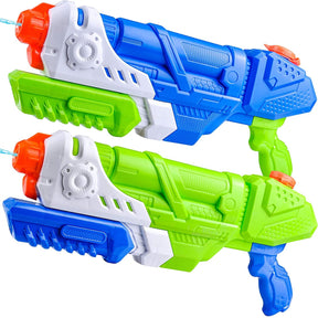 2pk Joyin Large Barrel Slide Super Soak Squirt Gun Water Blasters