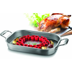 Green Giant Non-Stick Silicone Roast Rack – Cook Evenly, Less Fat