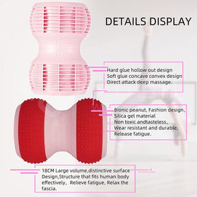 Peanut Deep Tissue Massage Roller – Relieves Soreness & Stress