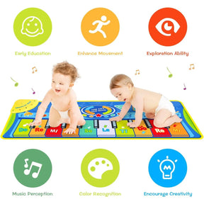 Musical Mat Kids Keyboard – 8 Instruments, Records Songs