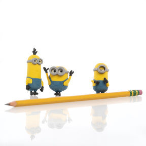 Collectible Eraser Case With 3 Movie Characters & Play Scene