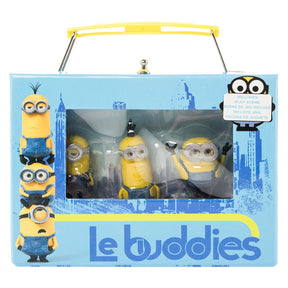 Collectible Eraser Case With 3 Movie Characters & Play Scene