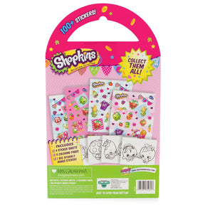 Shopkins Fruit & Veggie Fun Pack – 100+ Stickers & Coloring!