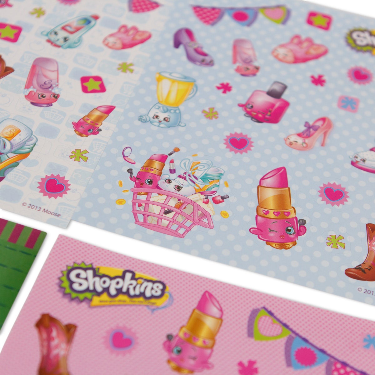 Shopkins Fashion & Beauty Fun Pack – 100+ Stickers & Coloring!