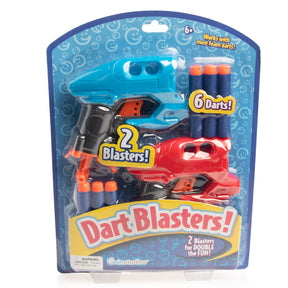 2pk Foam Dart Blasters – Soft, Safe Action Toy Gun For Kids