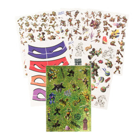 Temporary Tattoo & Sticker Kit By Savvi - Fun Kids Characters!