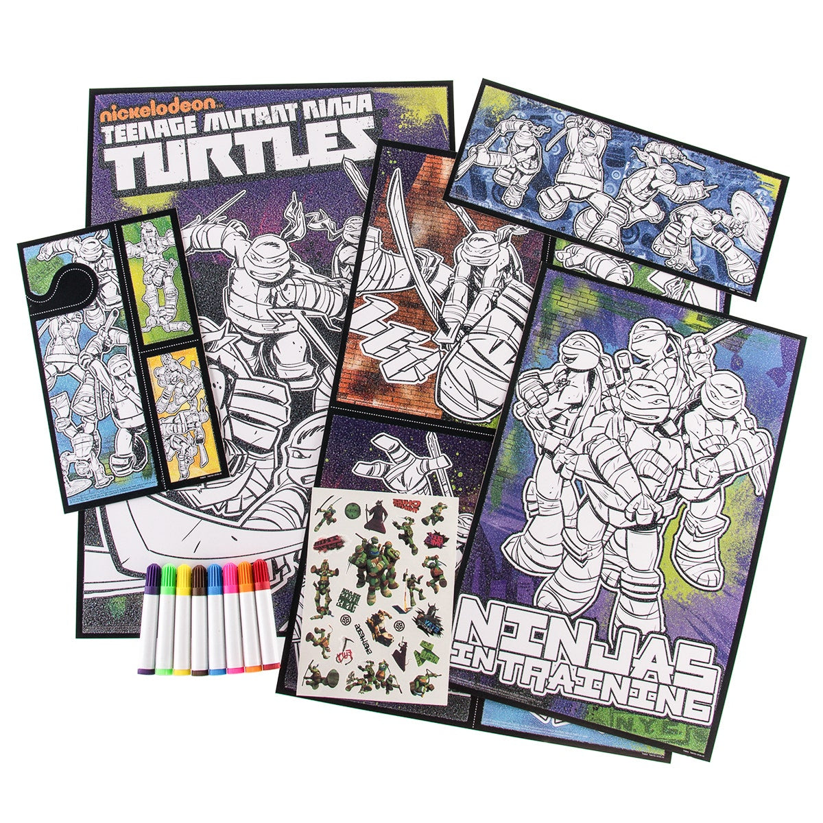 43pc Themed Activity Kit By Colorups – Art Crafts & Tattoos!