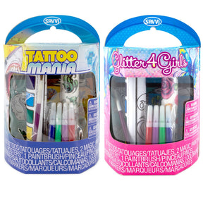 Savvi Kids Activity Kit – Markers, Tattoos, Stickers & More