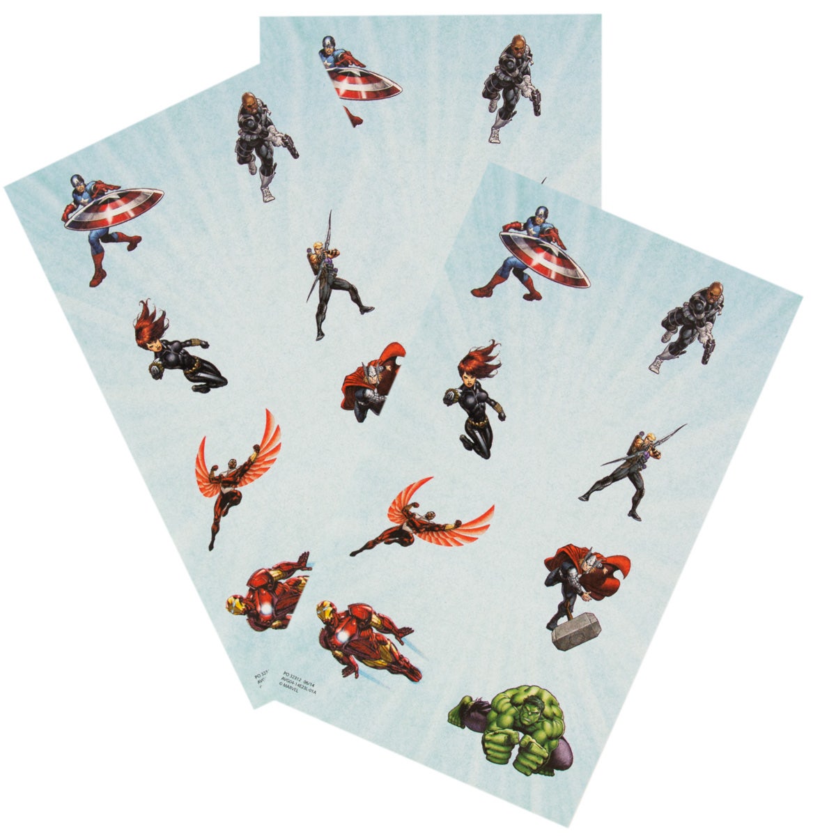 24pc Heroes Stickers Set – Fun Movie Characters For Kids